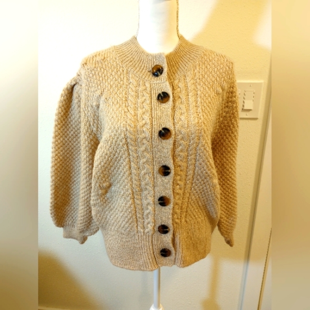 Who What Wear Texture-Stitch Cardigan, Sz XL